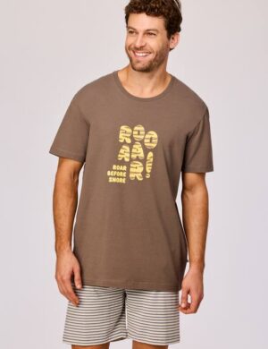 Pyjama kort, Bruin, Roar before shore