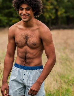 Losse boxer, Groen gestreept