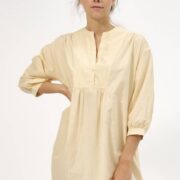 oona stripe marigold front detail