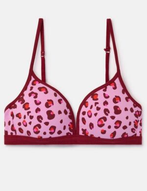 Meisjes beha, Roze rode luipaardprint