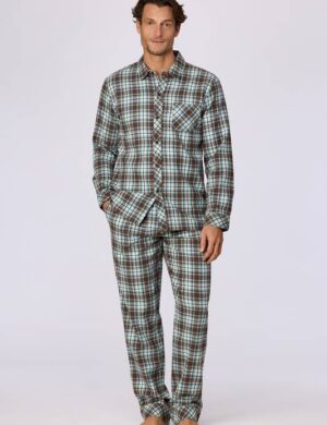 Pyjama lang, Bruine ruit, Beer