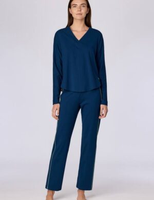 Pyjama lang, Donkerblauw