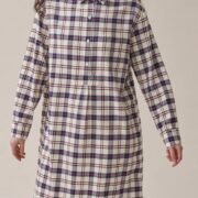 Pixon check navy brown front 1
