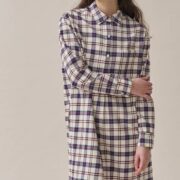 pixon check navy brown front 3
