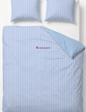 Kirilove, Dekbedovertrek + sloop, Blauw
