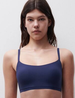 Softstretch, Topje, Marineblauw
